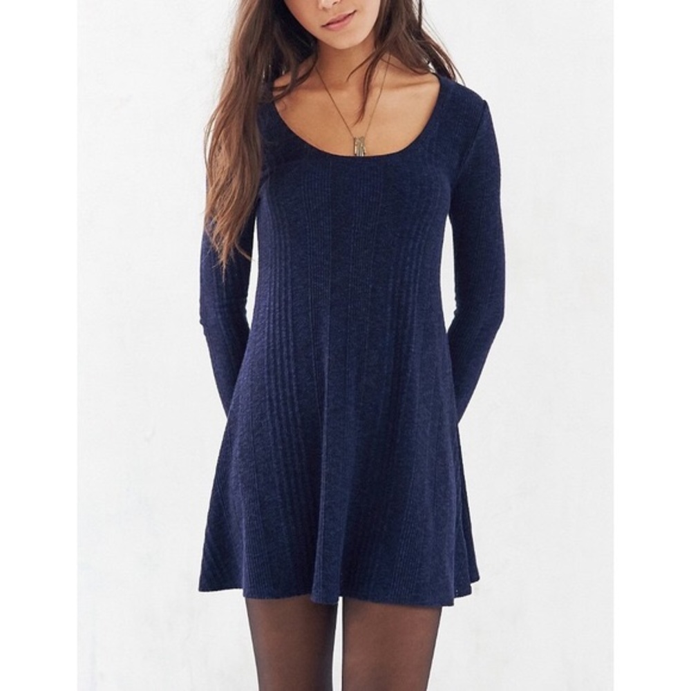 Navy Urban Outfitters Sweater Dress